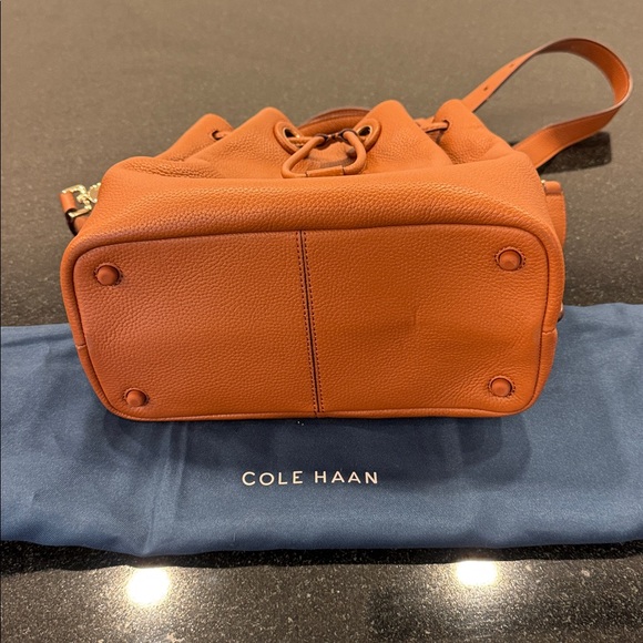 Cole Haan Tan Leather Mini Bag - Picture 2 of 3